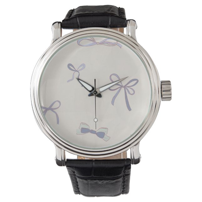 Pulsera Reloj de lazo dulce (Anverso)