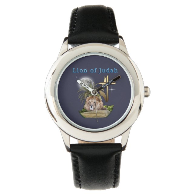 Pulsera Reloj de León de Judá (Anverso)