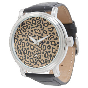 Pulsera Reloj de Leopardo