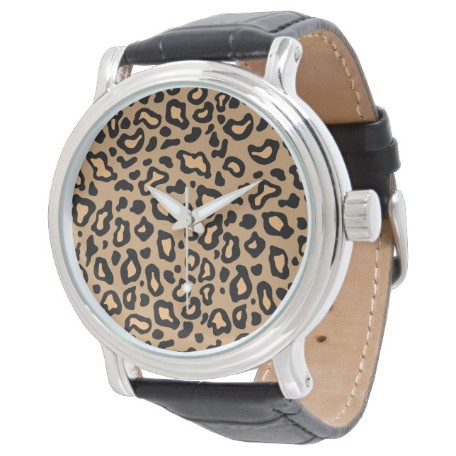 Pulsera Reloj de Leopardo (Angular)