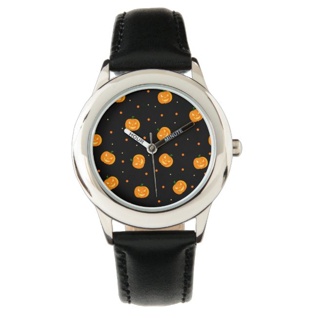Pulsera Reloj de lluvias de calabaza (Anverso)