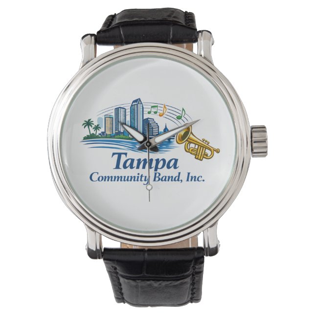 Pulsera Reloj de logo de trompeta TCB (Anverso)