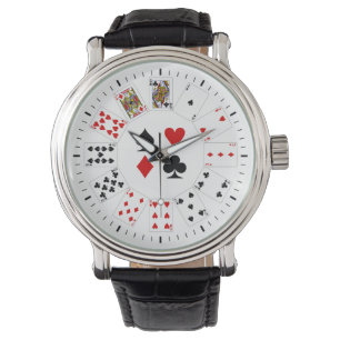 Pulsera Reloj de los naipes