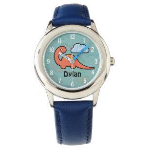 Pulsera Reloj de los niños de la diversión del dinosauri
