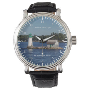 Pulsera reloj de luz de roca hundida