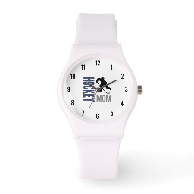 Pulsera Reloj de Mamá de Hockey (Anverso)
