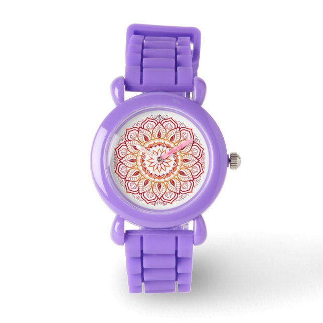 Pulsera reloj de mandala (Anverso)