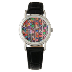 Pulsera Reloj de manía de dados