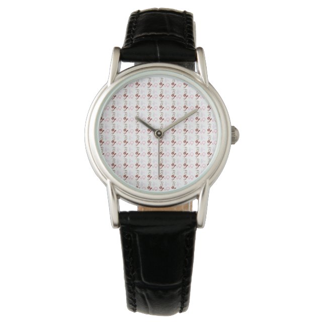 Pulsera reloj de maquillaje (Anverso)