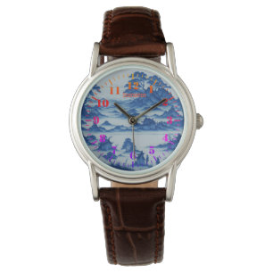 Pulsera Reloj de marcado de Personalizado de estilo porcel