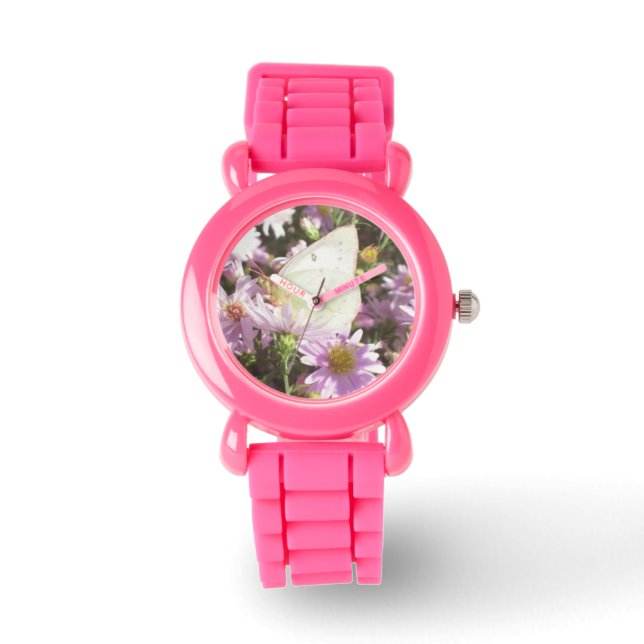 Pulsera Reloj de mariposas Princesa (Anverso)