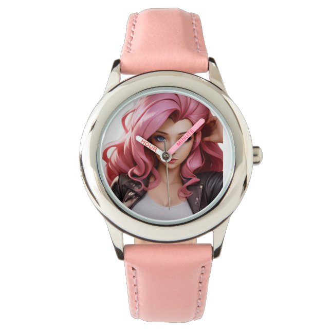 Pulsera Reloj de mujer de anime (Anverso)