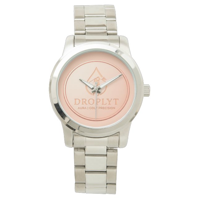 Pulsera Reloj de mujer Droplyt Golf Aura Logo (Anverso)