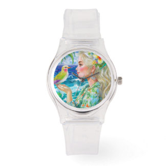 Pulsera Reloj de mujer tropical eWatch