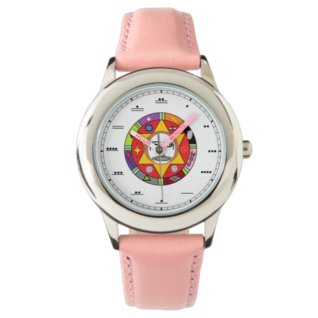 Pulsera Reloj de mujeres con números mayas (Anverso)