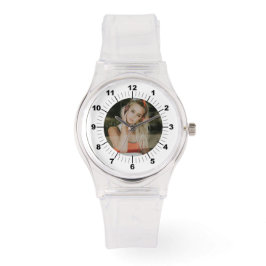 Pulsera Reloj de mujeres - Transparencia de la correa de s