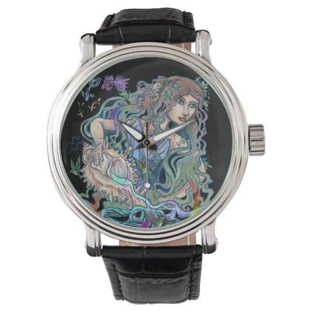 Pulsera Reloj de muñeca Aquarius Zodiac (Anverso)