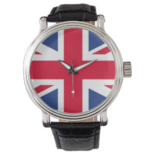 Pulsera Reloj de muñeca de la bandera británica