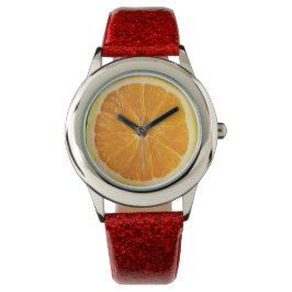 Pulsera Reloj de muñeca de naranja Slice