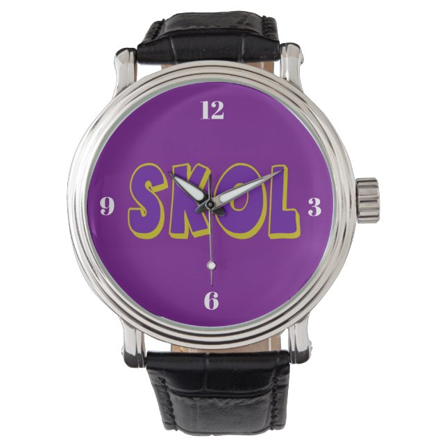 Pulsera Reloj de muñeca SKOL (Anverso)