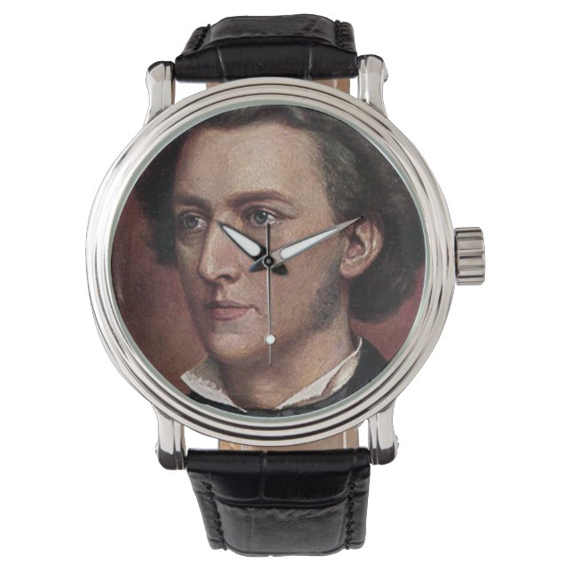 Pulsera Reloj de muñecas - Compositores - Chopin (Anverso)