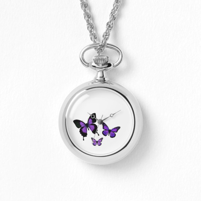 Pulsera Reloj de muñecas con cierre impreso para mujeres (Anverso)