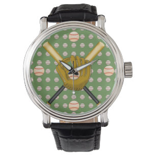 Pulsera Reloj de muñecas de béisbol