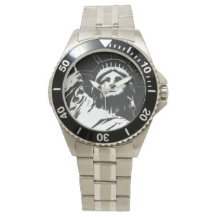 Pulsera Reloj de muñecas de la estatua de la libertad de N