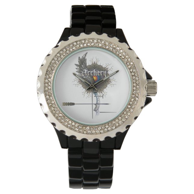 Pulsera Reloj de muñecas de tiro con arco para hombres (Anverso)