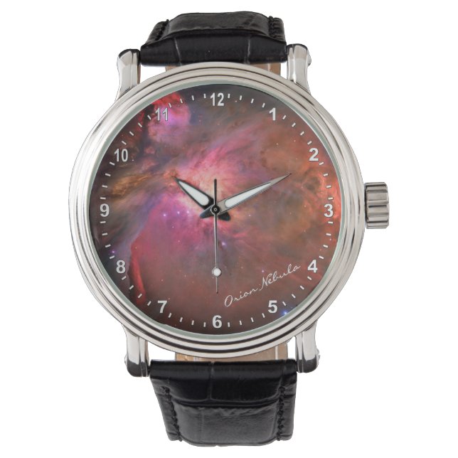 Pulsera Reloj de nebulosa astronómica y oriental, hubble / (Anverso)