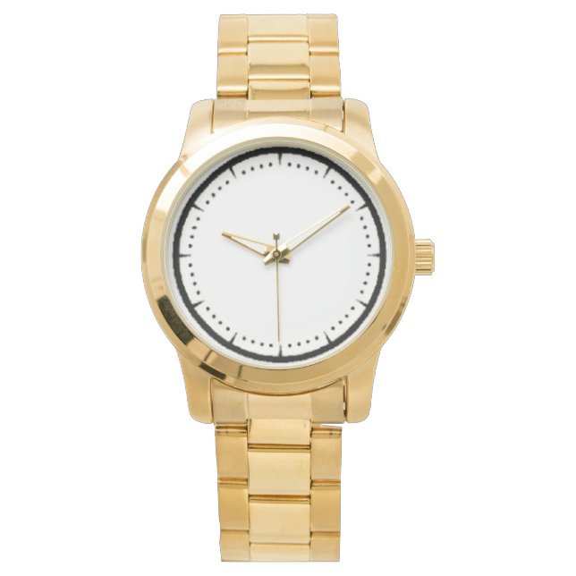 Pulsera Reloj de números romanos Número moderno grande Fác (Anverso)