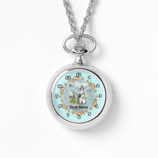 Pulsera Reloj de Ohio Shells Lighthouse    (Anverso)