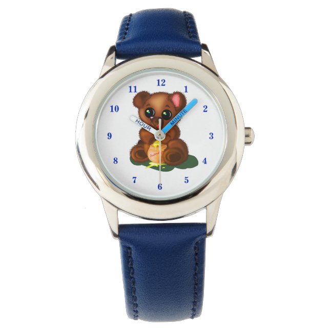 Pulsera Reloj de oso corto (Anverso)
