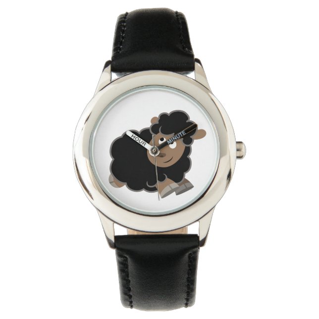 Pulsera Reloj de ovejas Personalizado malicioso (Anverso)