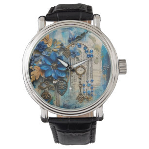 Pulsera Reloj de papel basura antiguo