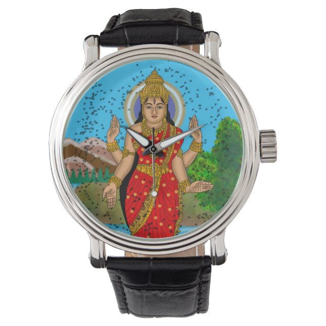 Pulsera Reloj de pared de la diosa Bhramari (Anverso)