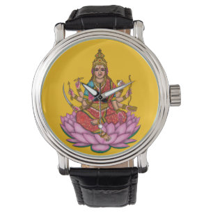 Pulsera Reloj de pared de la diosa Lakshmi