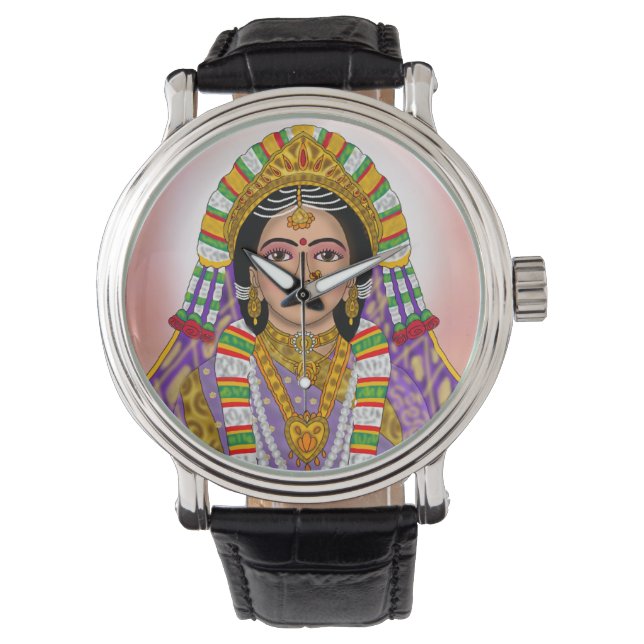 Pulsera Reloj de pared de la diosa Radha (Anverso)