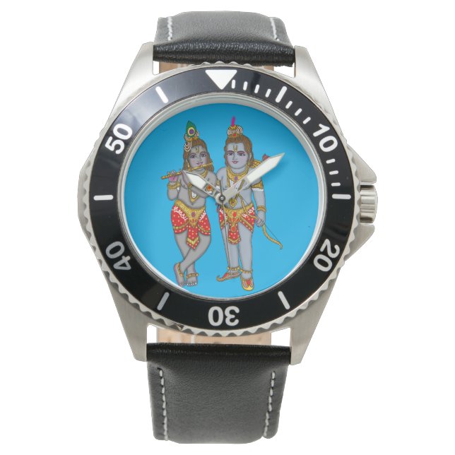Pulsera Reloj de pared de Ram y Krishna (Anverso)