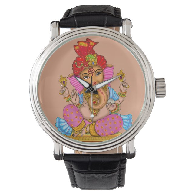 Pulsera Reloj de pared del Señor Ganesha (Anverso)