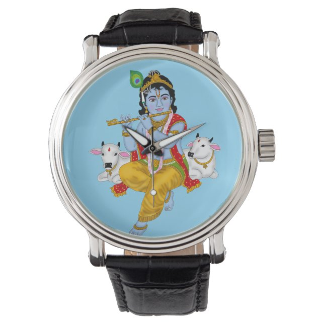 Pulsera Reloj de pared del Señor Krishna (Anverso)