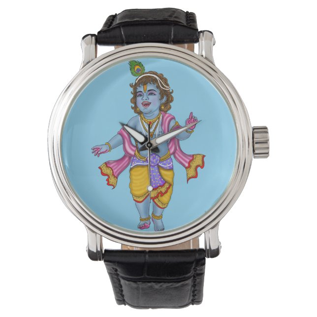 Pulsera Reloj de pared del Señor Krishna (Anverso)