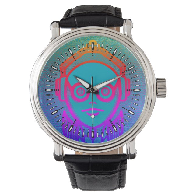 Pulsera Reloj de pared en tonos Look See (Anverso)