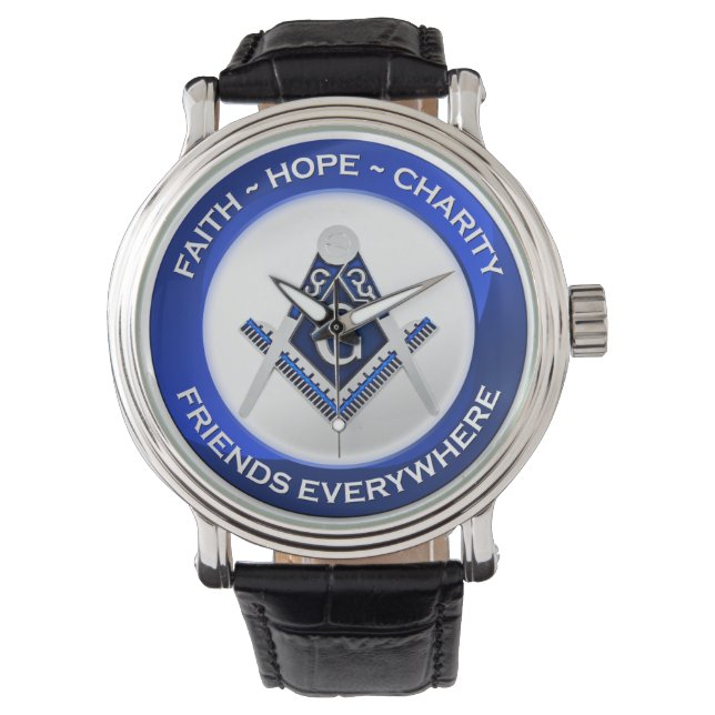 Pulsera Reloj de pared masónico (Anverso)