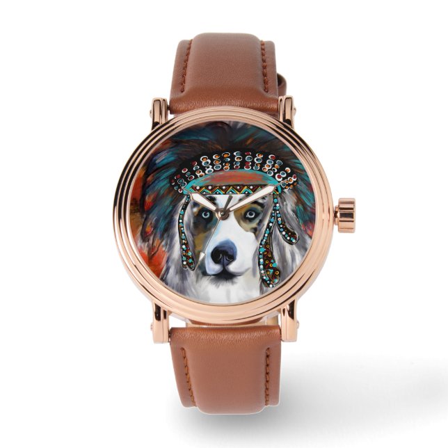 Pulsera Reloj de PASTOR AUSTRALIANO (Anverso)