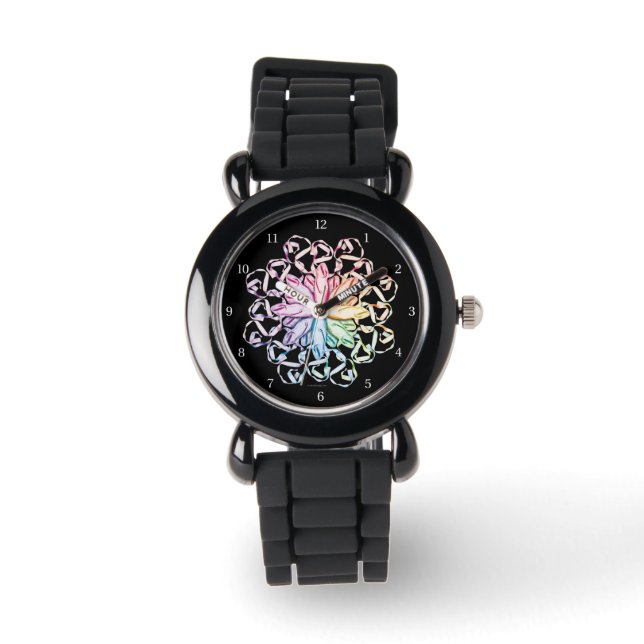 Pulsera Reloj de patrón de ballet (espectral) (Anverso)