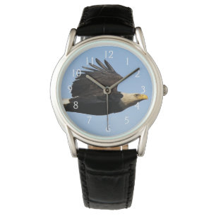 Pulsera Reloj de perfil de águila calva