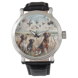 Pulsera Reloj de perros de caza de aves