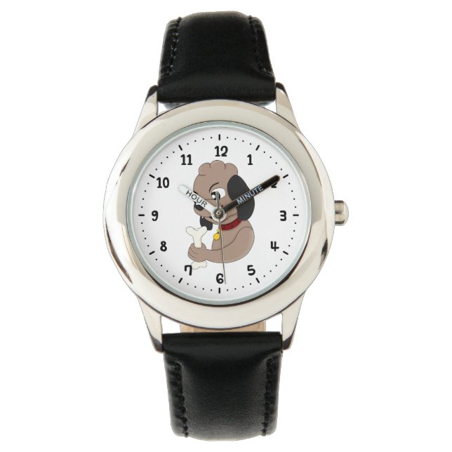 Pulsera Reloj de personalizado de cachorros (Anverso)