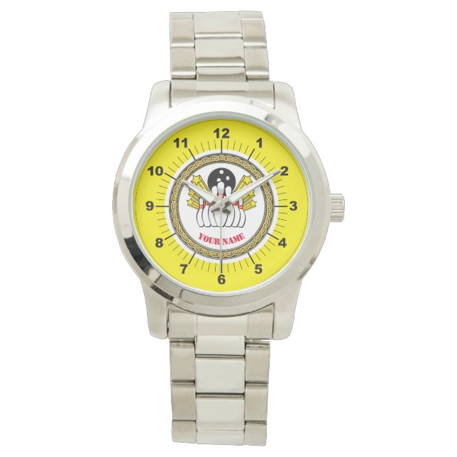 Pulsera Reloj de Personalizado femenino (añadir nombre) (Anverso)